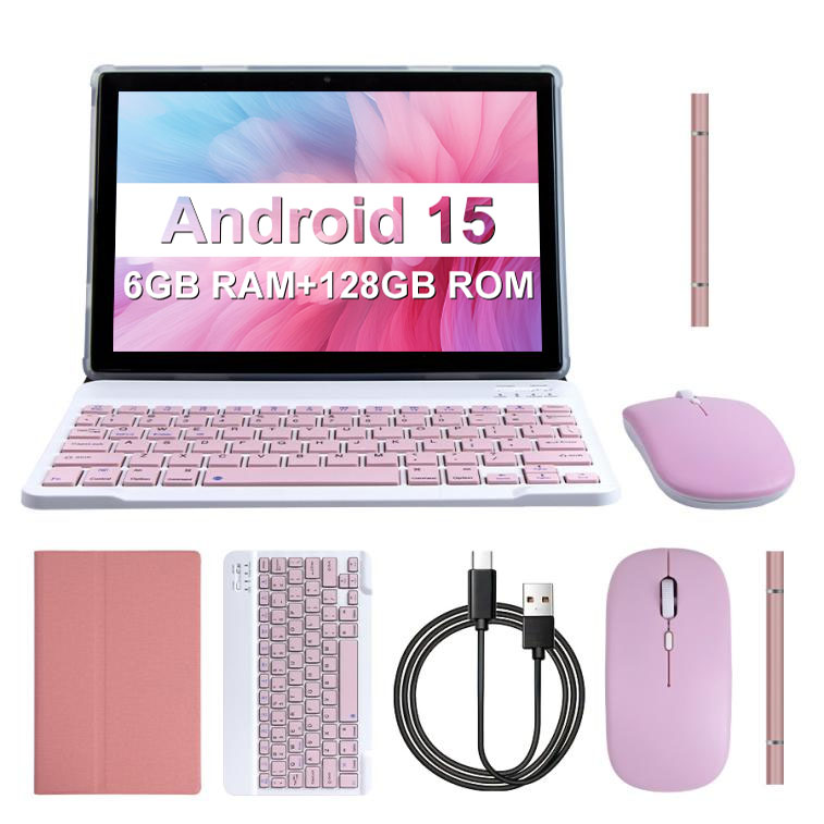未開封・Android 14タブレット デュアルカメラ3GB 64GBフルセット Android14 タブレット PC 本体 10インチ 12GB+64GB+1TB-TF拡張