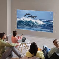 Projecteur OEM d'usine 720p HP300 Full Hd Kids Education Home Cinéma Mini 200ANSI Lumen Projecteur intelligent Projecteur vidéo portable
