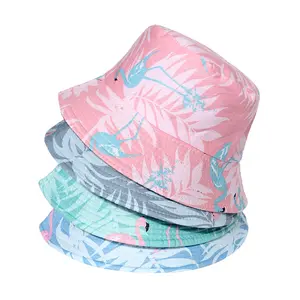 Mode Tie-Dye Polyester Sommer Eimer Hüte bereit zu versenden