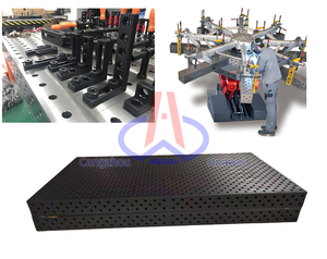 3D kaynak tablosu nitrürleme plazma çelik kaynak tablosu 3D çelik Platform ekipmanları boyut özelleştirme - Product Image 6