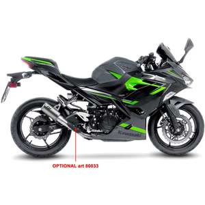 Sistema de escape de titanio LV Corsa S para KAWASAKI NINJA 400 2018-2021 adaptador de 51mm nueva condición Material de acero inoxidable - Product Image 1