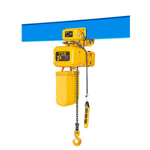 Grúa elevadora de cadena eléctrica, <span class=keywords><strong>3t</strong></span>, 5m, 8m, 10m de altura, precio de fábrica - Product Image 1