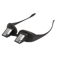 Gafas Prisma Lazy Bed para Ver Horizontalmente Acostado, Gafas para TV y Lectura, Montura de Plástico, Espejo Óptico, Lentes para el Hogar