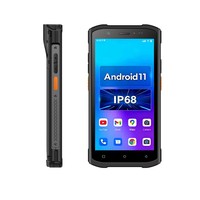 PDA Industrial Resistente con Android 11, Escáner de Código de Barras 2D, Resistente al Agua IP68, Pantalla de 5.5 Pulgadas, 4GB+64GB de Memoria, Stock de Almacén