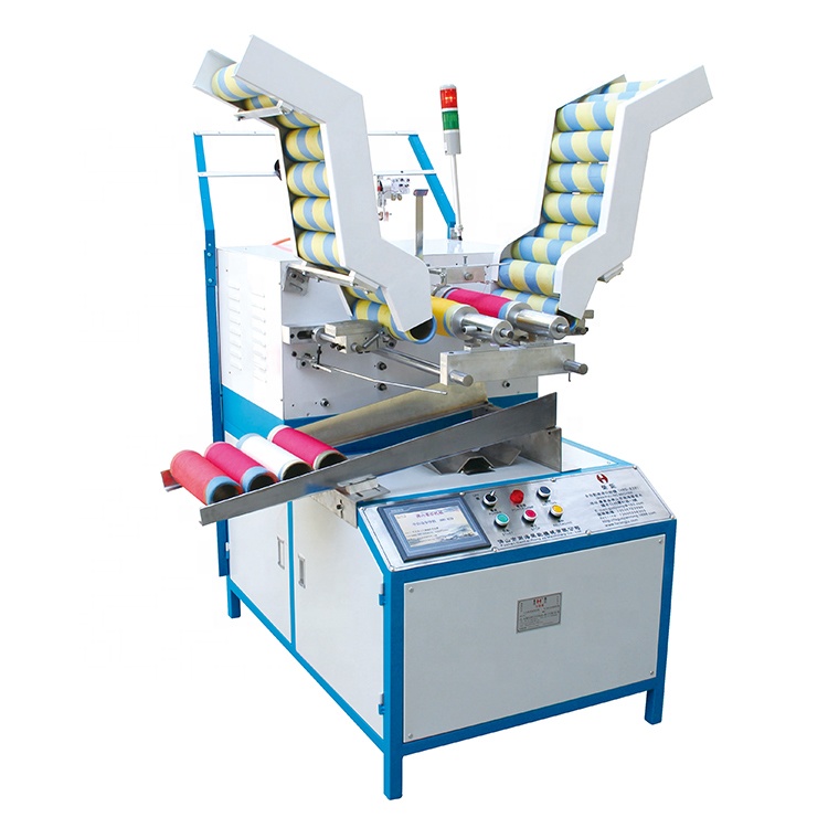 Rongju automatic pulling yarn machine rewinding for ribbon loom
