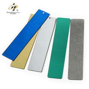 Marque-pages promotionnels en laiton, acier inoxydable, <span class=keywords><strong>règle</strong></span> à cinq couleurs, marque-pages blancs, moulage sous pression, marque-pages personnalisés en métal pour livres - Product Image 1