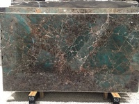 Dalles et carreaux en granit vert amazonite poli pour pierre de granit turquoise