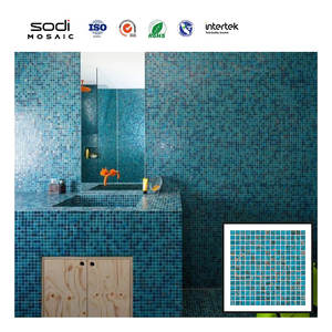 <span class=keywords><strong>Piastrelle</strong></span> a Mosaico in Vetro <span class=keywords><strong>Adesive</strong></span> 3D Peel and Stick, Quadrate, Nere, Premium, Antigraffio dal Design Moderno <span class=keywords><strong>per</strong></span> Decorazione di Pareti Interne - Product Image 2