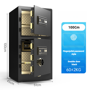 Chất Lượng Cao H100Cm Tất Cả Các Thép Đôi Cửa Sinh Trắc Học Mật Khẩu An Toàn Chống Trộm Hộp Lưu Trữ Cho Nhà Thương Mại Văn Phòng Hoặc Hầm - Product Image 5