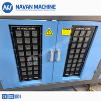 Machine de soufflage automatique de bouteilles PET/PP NAVAN à 4 cavités, PLC Mitsubishi, cylindre rotatif, moulage par étirage-soufflage automatique, 200 ml-2 L, 2