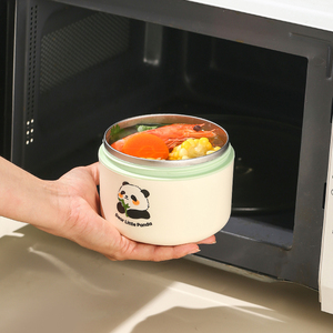 Bình giữ nhiệt thức ăn nóng di động cho trẻ em, hộp đựng súp chân không, hộp đựng thức ăn bằng thép không gỉ 304, kèm túi giữ nhiệt - Product Image 6