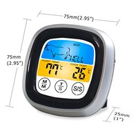 Thermomètre numérique de cuisine, pour la viande, outil de mesure de la température 2 en 1, idéal pour la cuisine, la cuisine et le four