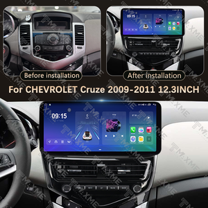 กรอบวิทยุติด<span class=keywords><strong>รถ</strong></span>ยนต์ขนาด 12.3 นิ้ว แผงหน้าปัดอะไหล่ภายในสำหรับ CHEVROLET Cruze 2009-2011 พร้อมสายไฟ - Product Image 3