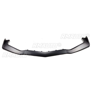 Alerón Delantero Estilo ZR1 para Chevrolet Corvette C7, Modificación de Parachoques 2014-2019, Estilo Fibra de Carbono, Negro Mate - Product Image 3