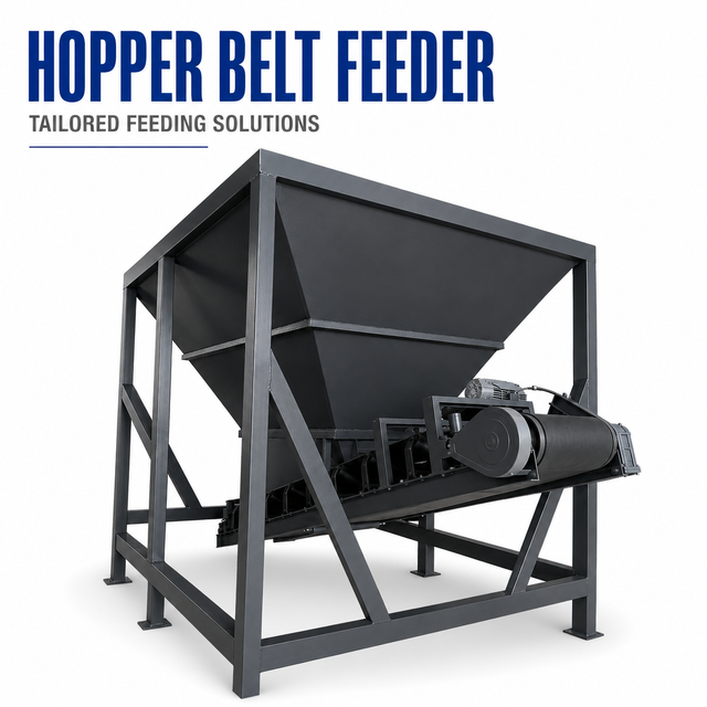 CE Certified ZS Brand Customizable Mobile Hopper Belt Feeder with Motor Bearing for Sand Gravel Stone Aggregate 1 Year Warranty
