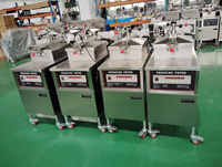 Friteuse à pression PFG-500, prix usine, type Broaster, KFC Computron 8000, 25L, 220V/380V, panneau programmable/manuel, pour poulet frit