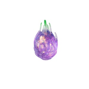 Jouet anti-stress Dragon Fruit, design minimaliste transparent, gadget frais à tirer et à presser pour une relaxation parfaite - Product Image 1