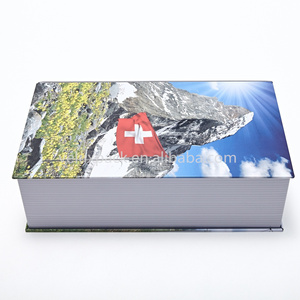Vente en gros de boîte-cadeau en métal en forme de <span class=keywords><strong>livre</strong></span> personnalisée conteneur d'emballage de boîte-cadeau de bonbon - Product Image 4