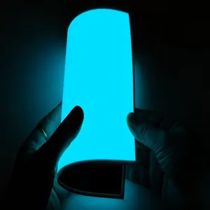 DIY Kustom Ukuran Besar Lampu Latar El Electroluminescent Panel Iklan El untuk Stiker
