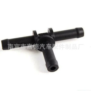 Conector en T de Plástico Negro N90693001 para Volkswagen Audi Santana Serie Superman, Manguera de Retorno del Tanque de Agua Auxiliar - Product Image 2