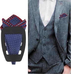 Porta Pañuelos de Bolsillo de 13*9cm, Accesorios para Hombres, para Pañuelos Cuadrados, Trajes, Esmoquin, Chalecos y Chaquetas de Gala - Product Image 2
