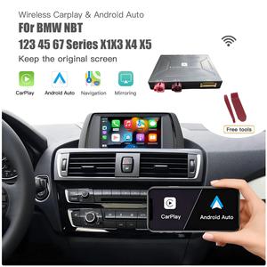CCC CIC NBT 3ชุด E90/E91/E92/E93ไร้สาย Apple <span class=keywords><strong>CarPlay</strong></span> Android Auto GPS ในตัว WiFi โมดูลถอดรหัสมัลติมีเดีย - Product Image 1