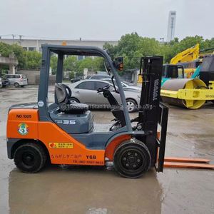 FD30 3.5 Toyota Ton Diesel <b>Internal</b> Combustion Forklift 3-6m Lifting Height 2024 Model Used 4x4 <b>Drive</b> 1 Year Warranty - Product Image 4
