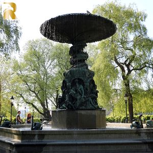 В натуральную величину открытый садовый Декор бронзовый женский фонтан для заливки воды - Product Image 4