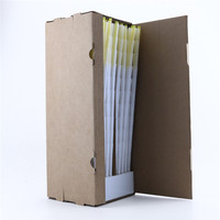 Cônes en papier roulés personnalisés avec logo, taille King Size 1 1/4, à combustion lente, non blanchis, pré-roulés, vente en gros, accessoires pour fumeurs