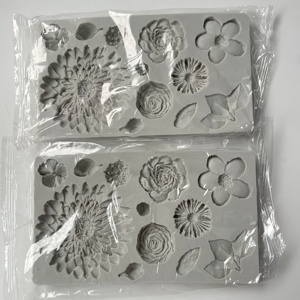 Molde <span class=keywords><strong>de</strong></span> <span class=keywords><strong>Fondant</strong></span> con Forma <span class=keywords><strong>de</strong></span> Rosa <span class=keywords><strong>para</strong></span> Decoración <span class=keywords><strong>de</strong></span> Pasteles, Moldes <span class=keywords><strong>para</strong></span> Hornear - Product Image 2