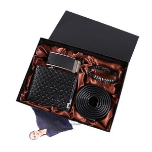 Mens Paper Business Style Automatic Buckle Wallet Bracelet <strong>Gift</strong> Setperfect <strong>Gift</strong> <strong>for</strong> Clients <strong>Boyfriend</strong> <strong>Valentines</strong> Day - Product Image 5