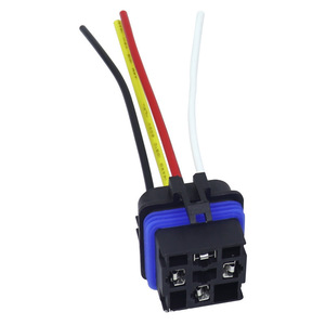 รีเลย์อัตโนมัติ 4 พิน 5 พิน 40A 12V กันน้ำ พร้อมขั้วต่อสายไฟ สำหรับเปลี่ยนซ่อมรถยนต์ พลาสติก - Product Image 4