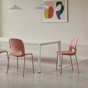 Restaurant <b>Chair</b> OEM | Private Label Modern <b>Stackable</b> Plastic <b>Chairs</b> for Apartment Villa & Commercial Use - Product Image 3
