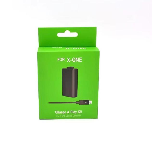 Battery Pack With Charging Cord for Xbox One Wireless Controller Rechargeable Battery Pack