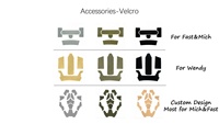 Casque tactique FAST High Cut M-XXL en PE et Aramide, options légères avec rails de fixation avant et panneaux auto-agrippants