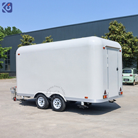 Remorque de restauration rapide CAMPTRL avec cuisine complète, camion à café et à pizzas, restaurant mobile, boutique alimentaire, chariot à shawarma
