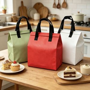 Sac isotherme personnalisé, durable, écologique, imperméable, non tissé, pour le déjeuner - Product Image 1