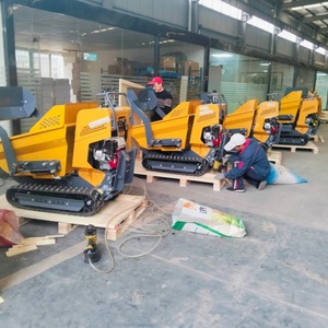 Mini-dumper sur chenilles de 500 kg avec moteur Briggs & Stratton et pompe – multifonctionnel pour le bâtiment et la construction - Product Image 5