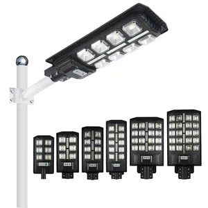 Đèn Đường Led Bảng Điều Khiển Năng Lượng Mặt Trời Mới Đèn Đường Sân Vườn 120W 1000 W 1200W 2000 3000W Watts Chống Nước Ngoài Trời Philippines