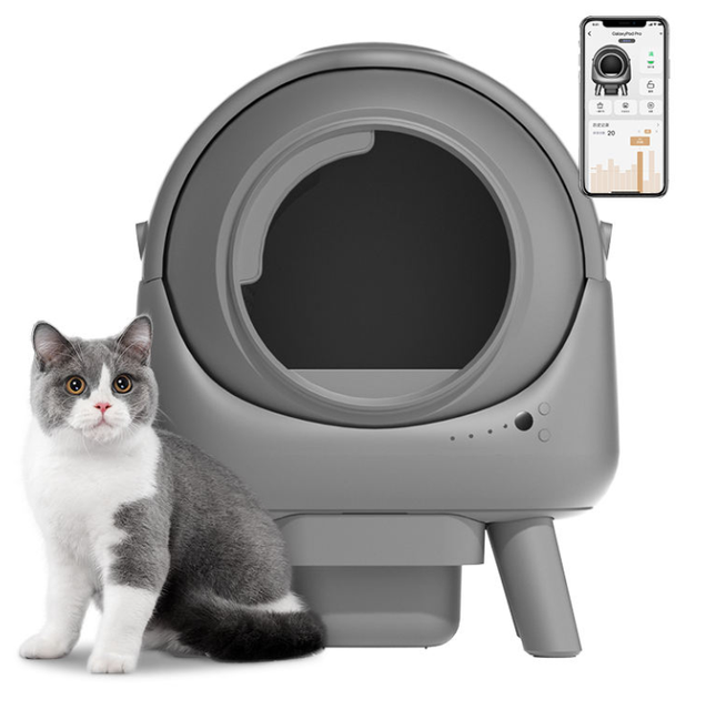Hot New Automatic Cat Litter Box Generation 50L Safety Anti-Pinch Smart Cat Toilet Intelligent Self Cleaning Litter Box for Cats