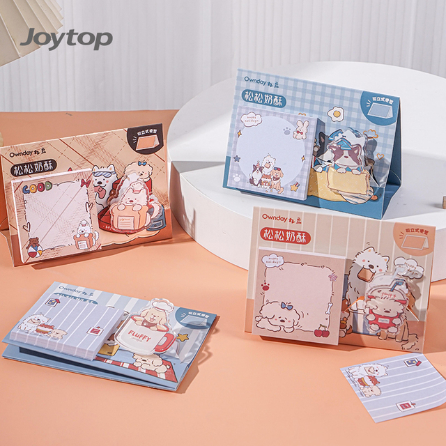 Joytop Wholesale Sticky Notes Memo Pads Custom Logo  Bulk Wholesale for Office School  Desk Decor Gift  Cute Sticky Note