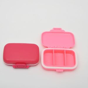 Promotional One Week Travel Mini Food Grade Plastic Pill <b>Box</b> With Custom Logo - Product Image 4