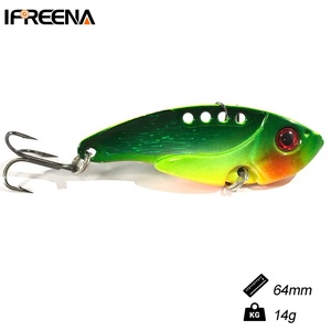 Liquidation de stock d'usine cuillère de pêche en eau salée lame noire premium pesca 21g 28g métal vib leurre pêche - Product Image 4