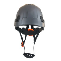 Casque de sécurité ANT5PPE Casque de chantier Casque de sauvetage avec lunettes de protection visière pour travaux de construction en extérieur Escalade Randonnée