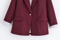 UNIZERA – Nouvelle veste de costume ample et polyvalente pour femme, collection été 2026, modèle 8195336