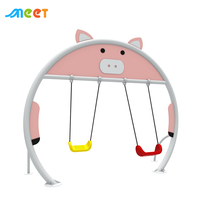 Aire de jeux extérieure de haute qualité, balançoire pour enfants personnalisée pour la maison, le jardin, l'école, le parc d'aventure