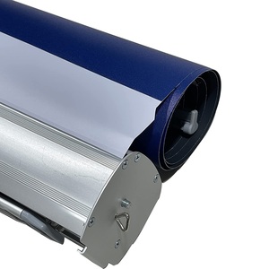 Kakemono Enrollable Impermeable, <span class=keywords><strong>Banner</strong></span> Retráctil con Impresión Digital, Aleación de Aluminio, Portátil, Ajustable, Ligero, Sin Herramientas - Product Image 6