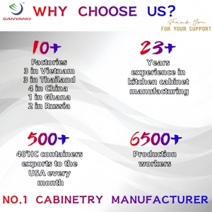 Juego de Muebles de Cocina Listos para Armar, Armario de Madera, Madera Contrachapada, <span class=keywords><strong>Puertas</strong></span> Estilo Shaker, Armario de Cocina Blanco - Product Image 5