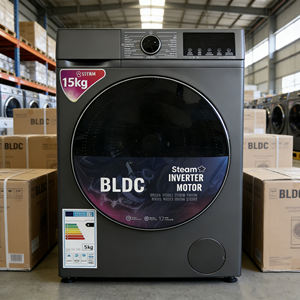 Vente directe d'usine, <span class=keywords><strong>lave</strong></span>-<span class=keywords><strong>linge</strong></span> automatique électrique à chargement frontal de 15 kg, moteur BLDC, lavage rapide/lavage à la vapeur/nettoyage du tambour, EU <span class=keywords><strong>A</strong></span>++ - Product Image 6