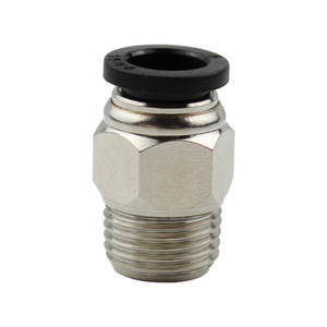 Yibo <b>Quick</b> Coupler Mini Pneumatic <b>Connector</b> Copper Plated For PU PE Hose 0-1.0Mpa Air Use - Product Image 2